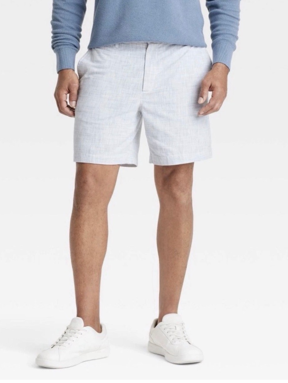 NWT Goodfellow & Co Everywear 9 Flat Front Chino Grays Harbor Shorts